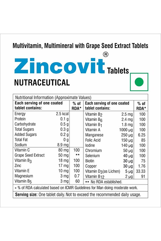 أقراص زينكوفيت 30 قرصًا - 2