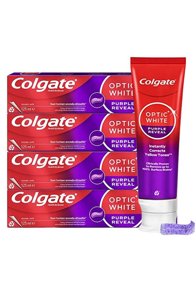 OPTİC WHİTE PURPLE 125ML (4ADET) - 1