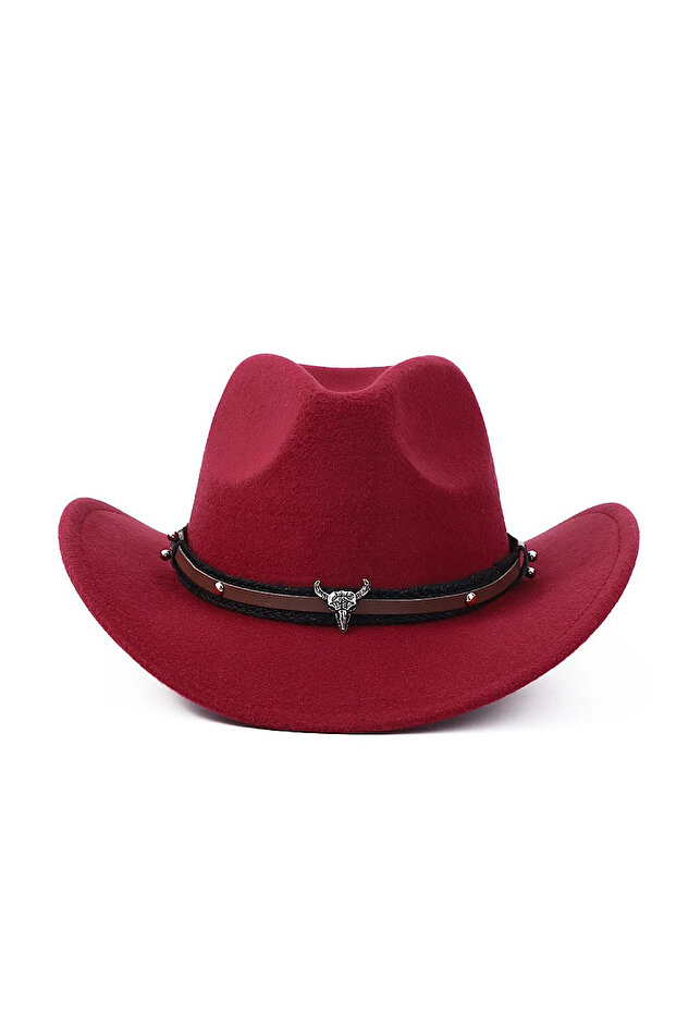 Cowboy Hat Western Cashmere Bohemian Faux Fur