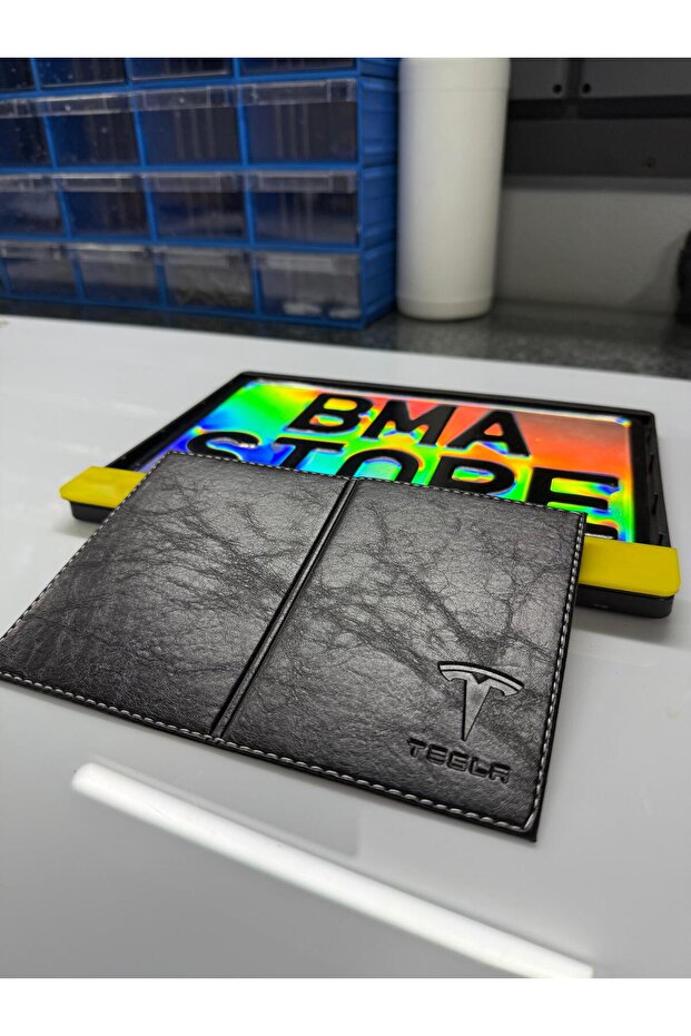 Tesla Logo License Case - 1