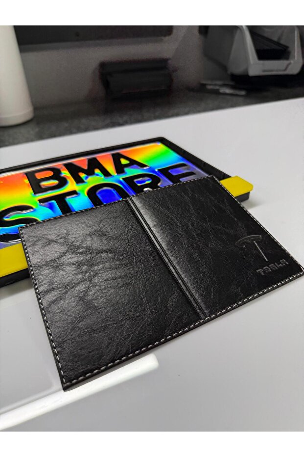 Tesla Logo License Case - 5