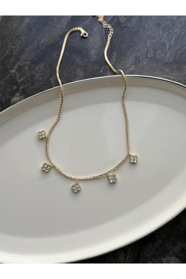 Su yolu yonca kolye - 1