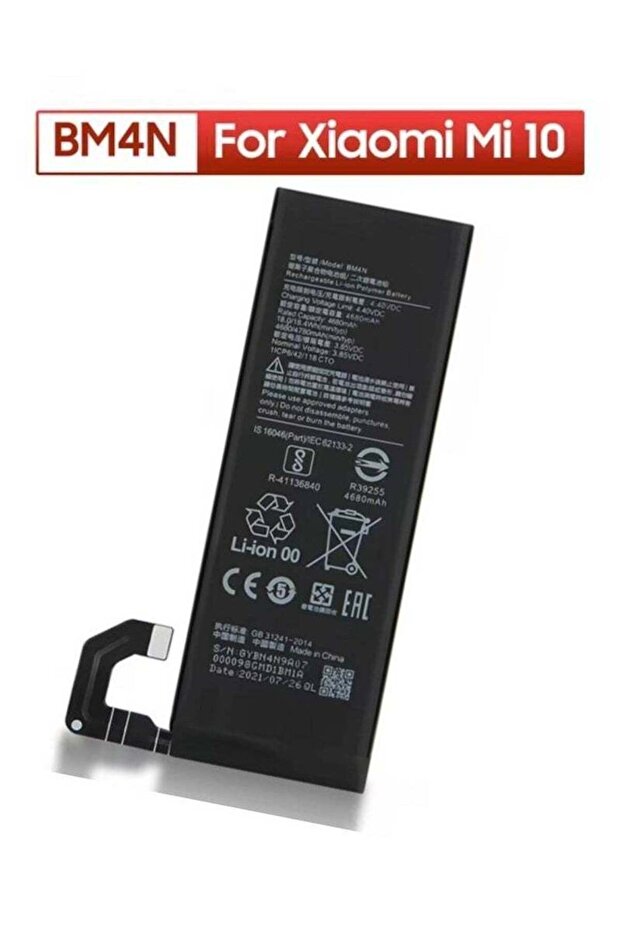 High Quality Original Battery For Xiaomi Mi 10 5G / Mi 10S – Black, Long-Lasting Replacement Intern