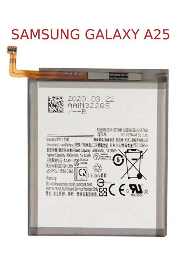 Replacement Internal Premium Battery Compatible for Samsung Galaxy A25 – High-Capacity Li-ion Recha