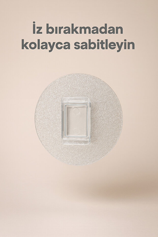Kendiliğinden Yapışkanlı Bambu Rulo Kağıt Havluluk Tutacağı 35 cm - 2