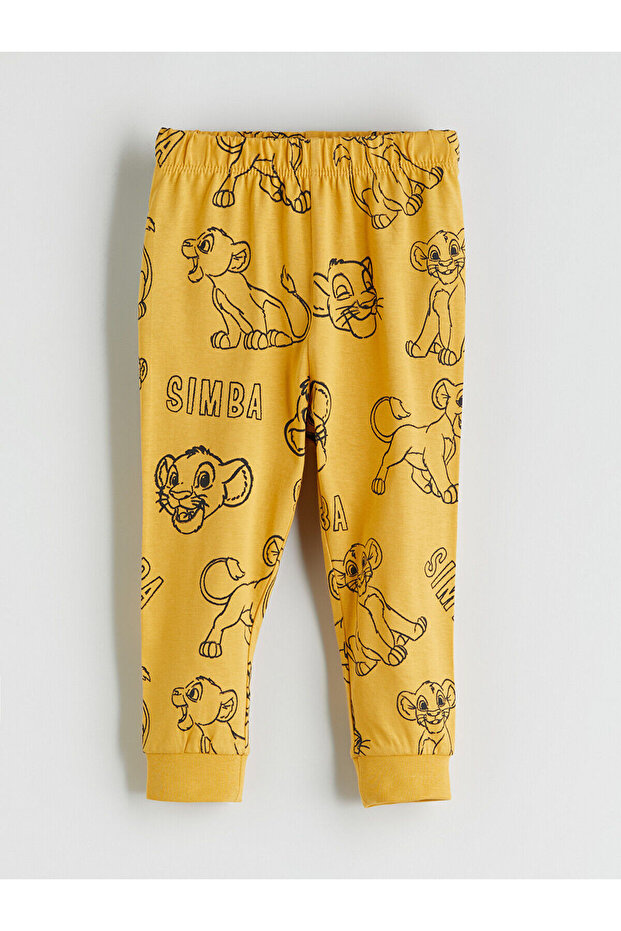 LCW babySari Aslan Kral Baskılı Erkek Bebek Pijama Takımı - 5