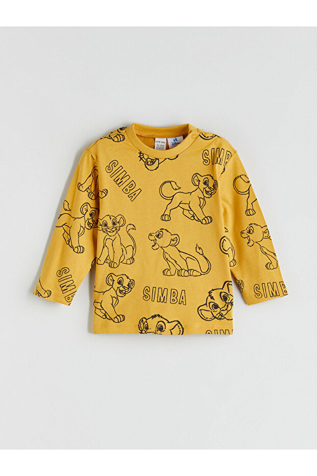 LCW babySari Aslan Kral Baskılı Erkek Bebek Pijama Takımı - 2