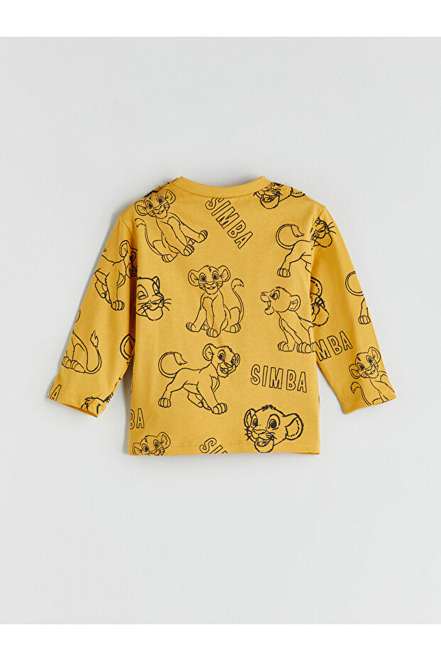 LCW babySari Aslan Kral Baskılı Erkek Bebek Pijama Takımı - 4