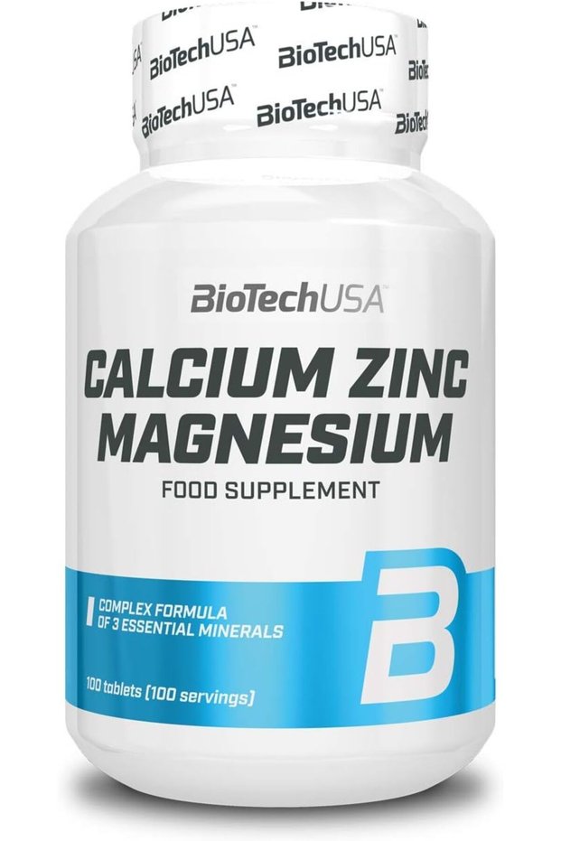 Calcium Calcium Zinc Magnesium Magnesium Mineral Complex Immune Health 100 Tablets