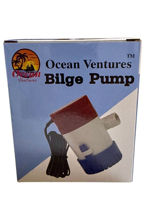 OV-BILGE PUMP 1100GPH 12V
