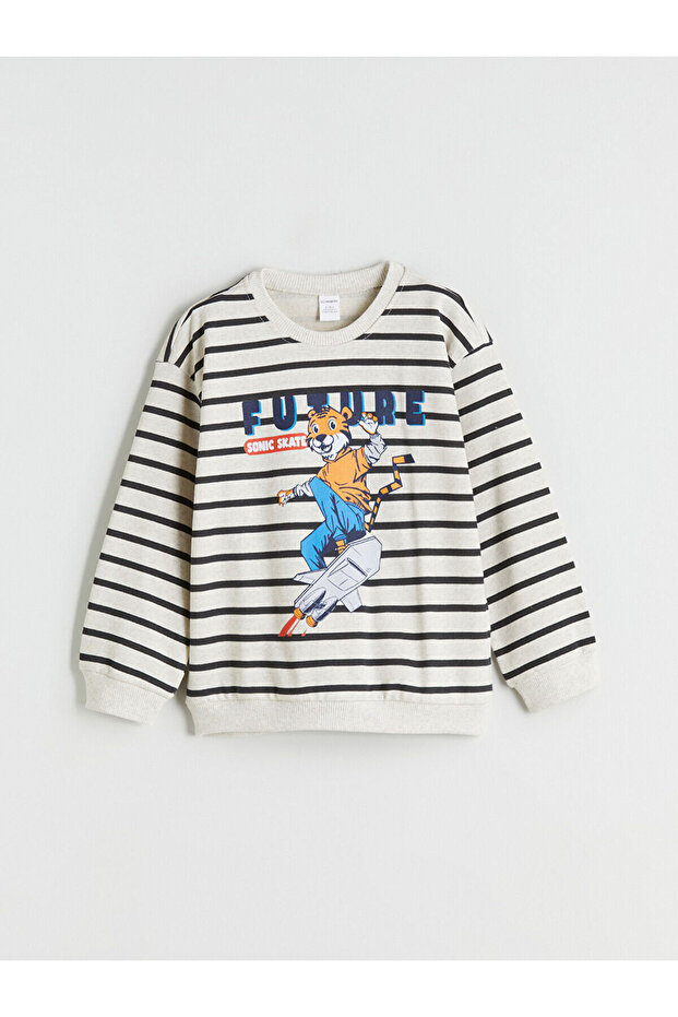 New Season Crew Neck Boys' Sweatshirt