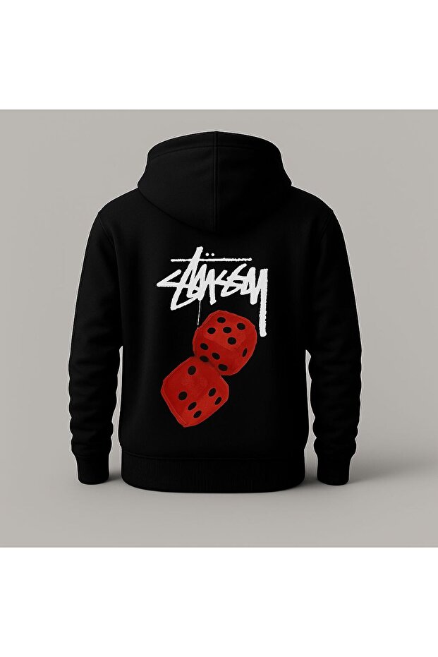 Zar Graffiti Printed Hooded Sweatshirt – Unisex Streetwear