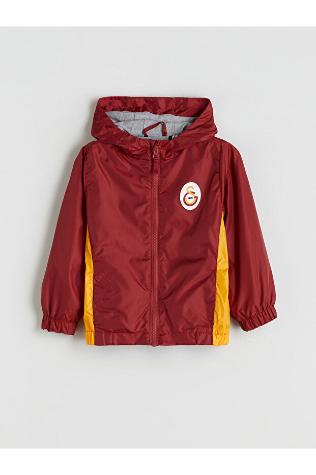 Lcw Kids Hooded Galatasaray Printed Boy's Raincoat