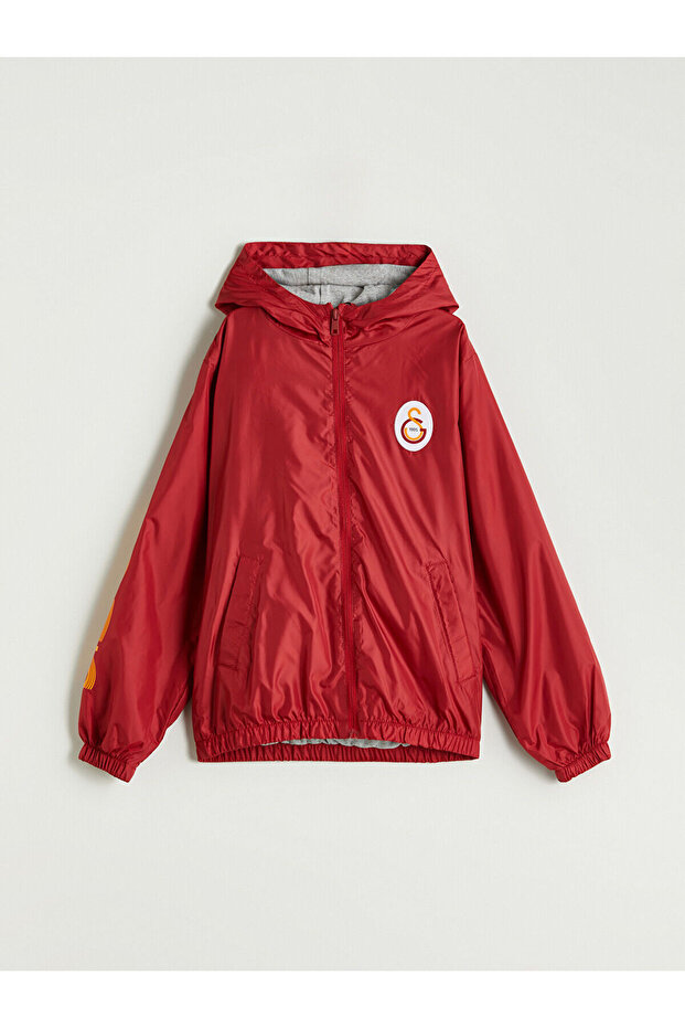 New Season Hooded Printed Boys' Raincoat