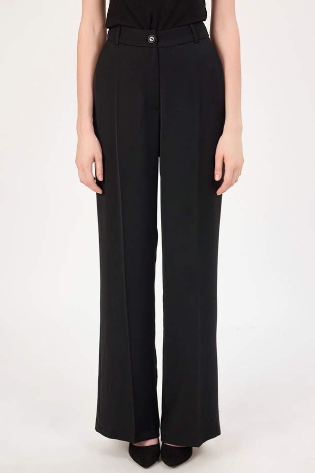 İspanyol paça klasik pantolon - 1