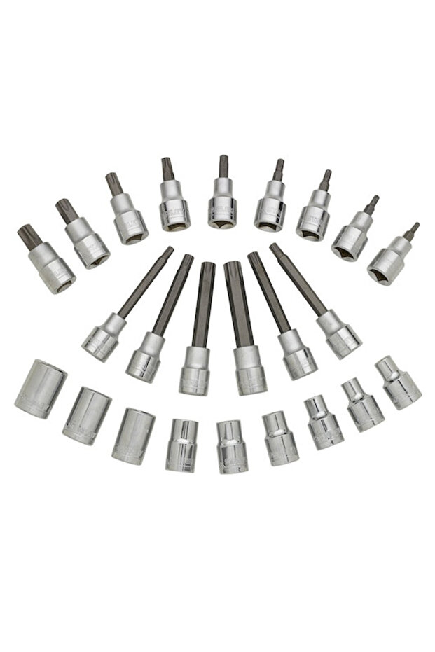 TRANSMODULE SYSTEM socket wrench module with bits, 24 pcs. - 1