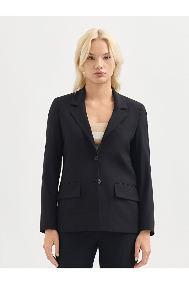 Kadın Ceket-Siyah - 1