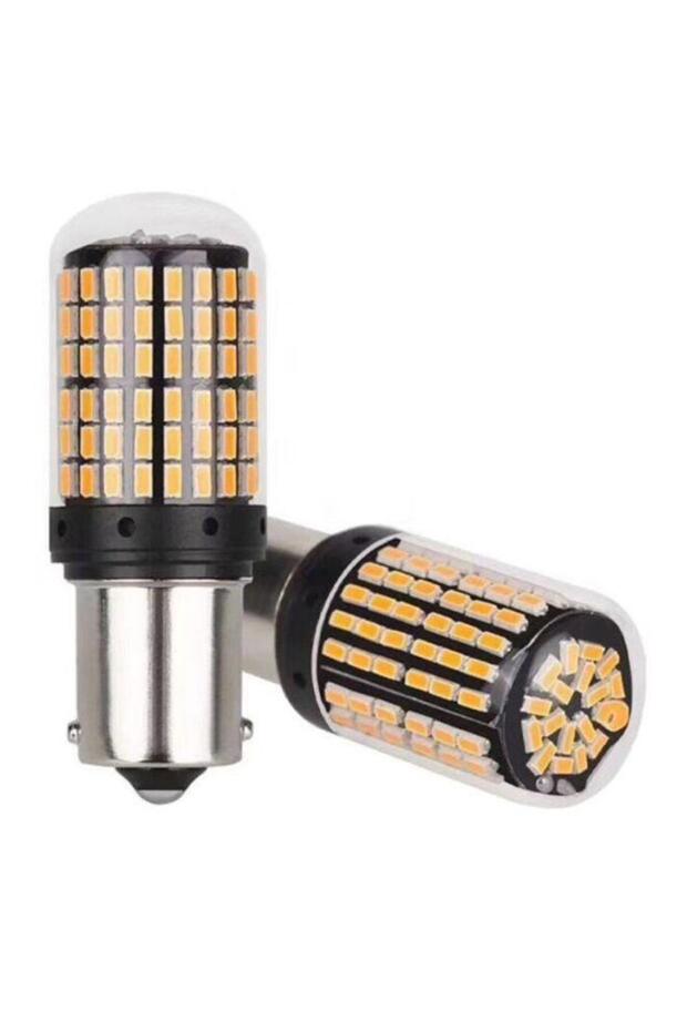 مجموعة مصابيح LED لمؤشر السيارة مكونة من قطعتين - 1