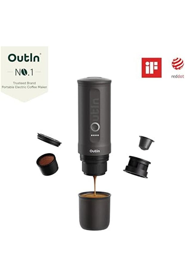 Nano Portable Electric Espresso Machine with 3-4 Min Self-Heating, 20 Bar Mini Small 12V 24V C - 4