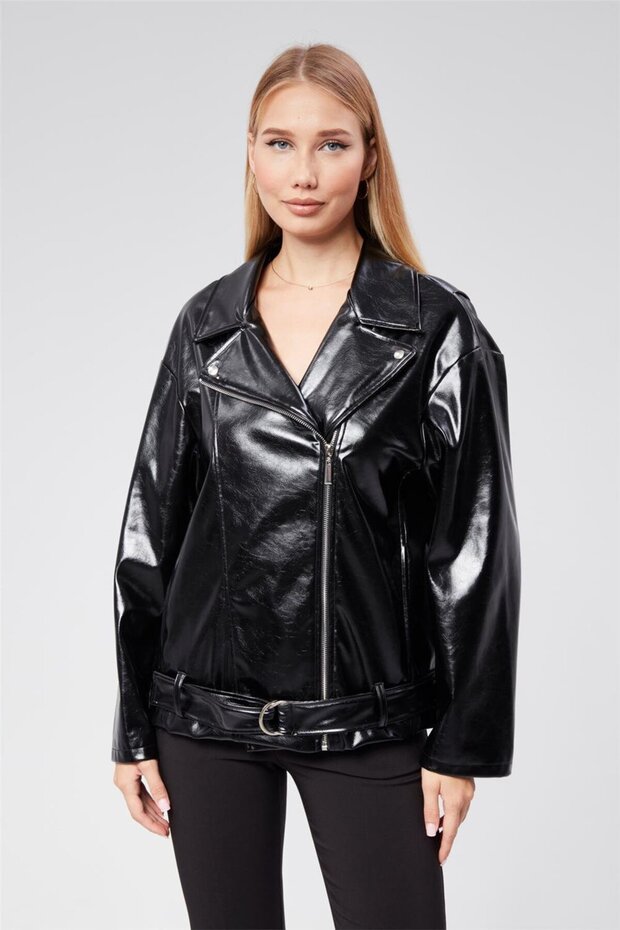 Long Side Zipper Jacket - 1