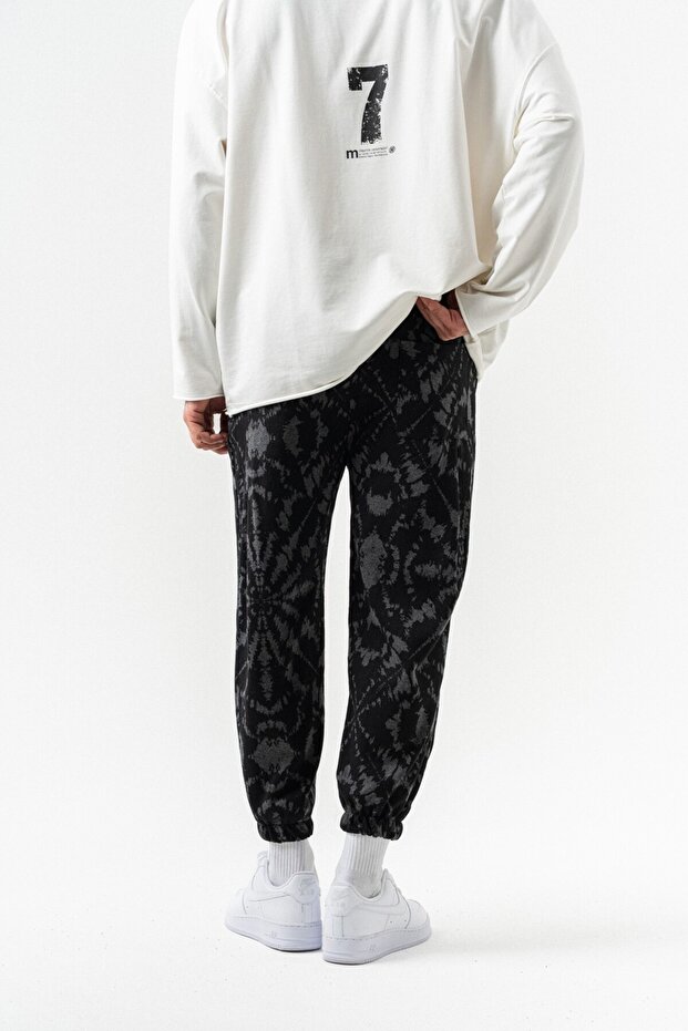 Sacred Dust Bel ve Paça Lastikli Cool Şalvar - 5