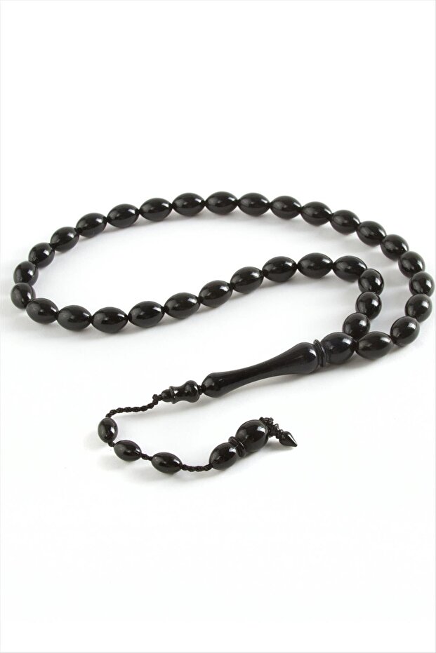 Olive Shaped Plastic Rosary 8*11 mm