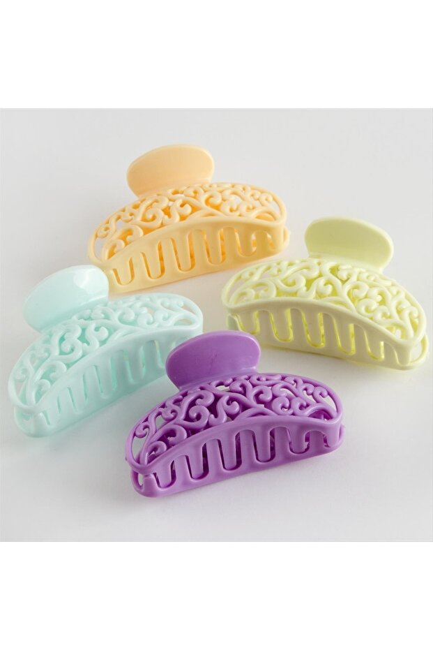 Patterned Latch Buckle 1 Piece 6 cm - 1