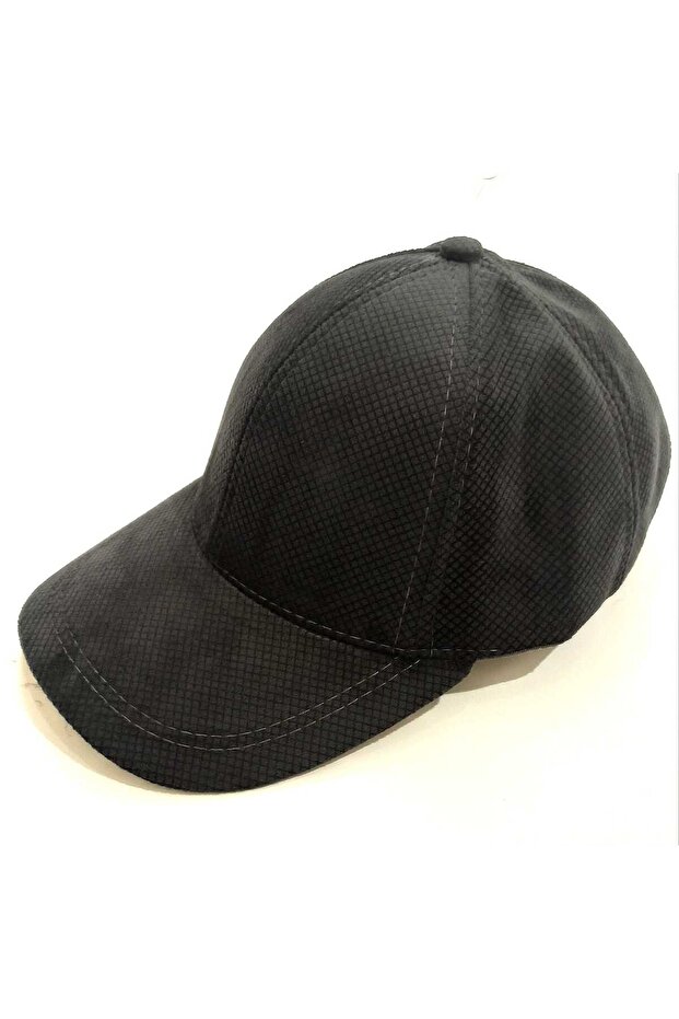 Stylish Velvet Dark Gray Men's Hat