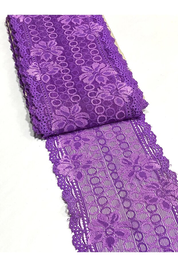 دانتيل ليكرا / 1 متر / العرض: 13 سم / الكود:03203 - 1