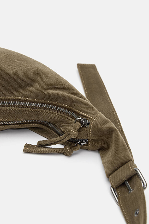 Kanvas çapraz omuz çantası - 3