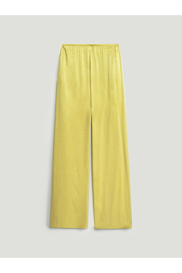 Elastik Belli Pantolon - 7