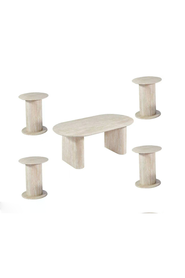 4+1 service tables with a unique and distinctive design - 1