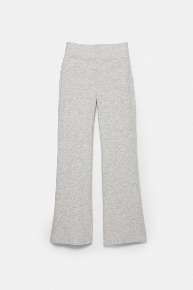 Yumuşak dokunuşlu çan paça pantolon - 6