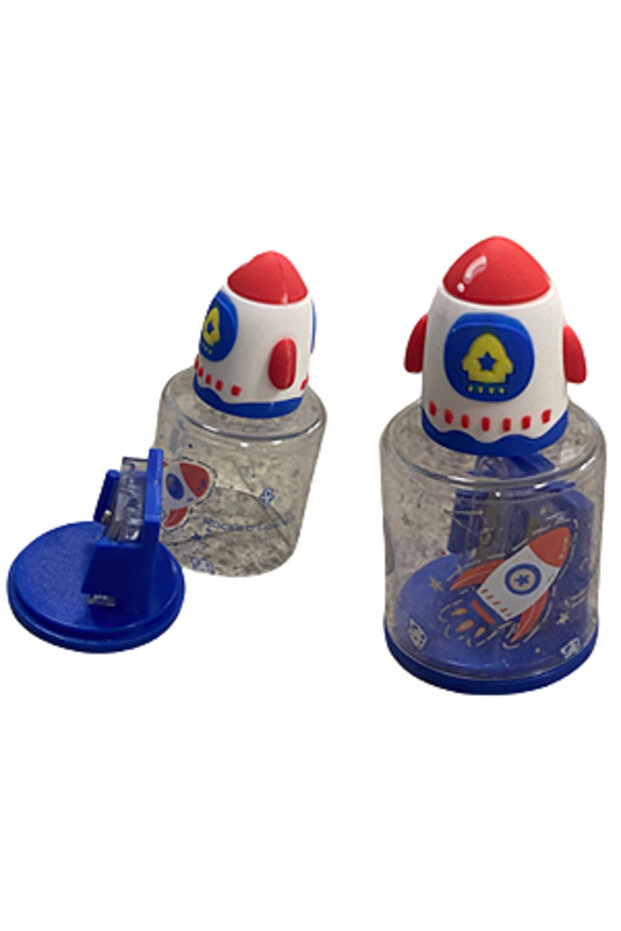 مبراة أقلام على شكل مركبة فضائية بشفرتين - 1