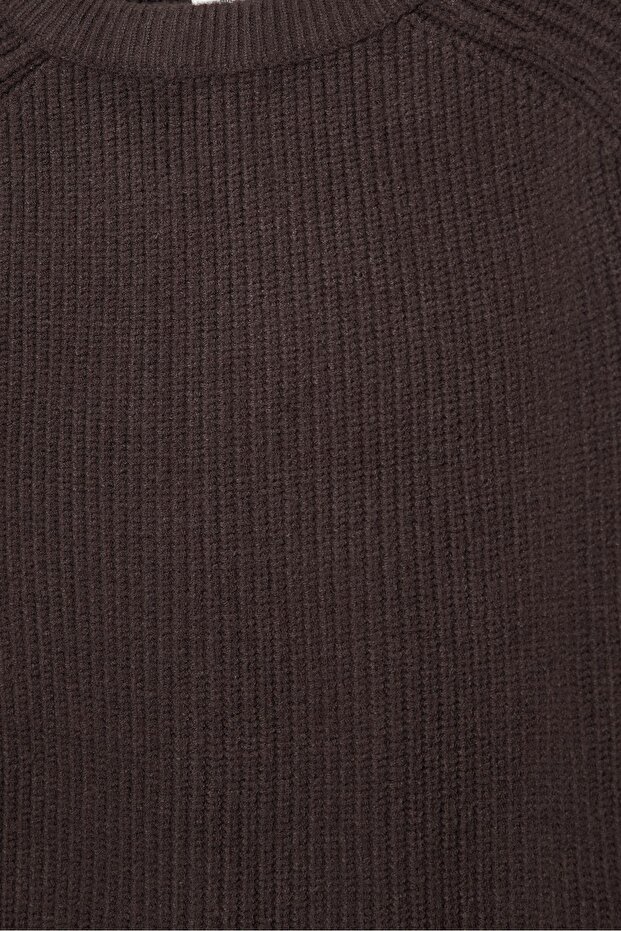 Fitilli örgü kazak - 7