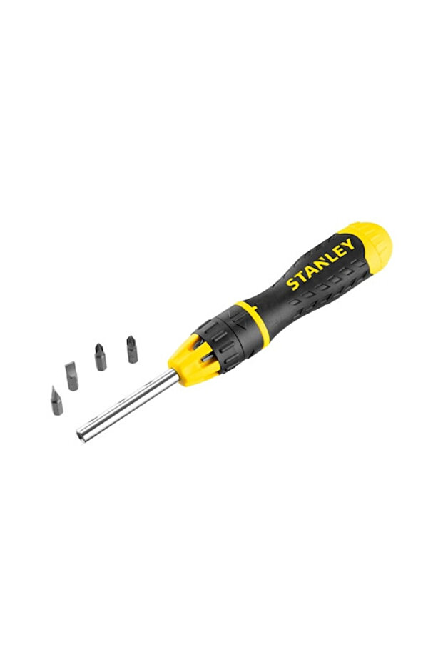 Ratchet screwdriver with bit set - 1