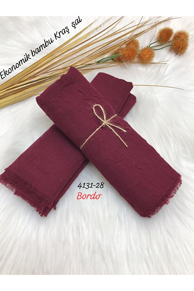 4131 Lüks Bambu Kraş Şal - 1