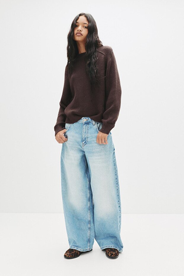 Fitilli örgü kazak - 4