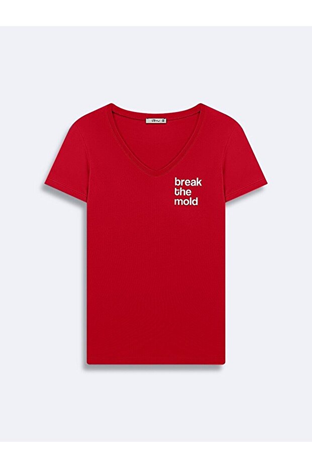 Kırmızı T-shırt - 1