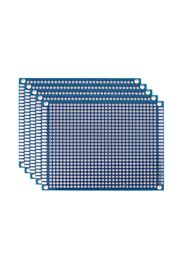 7x 9 5 قطع 5/10 قطع لوحة PCB نموذج أولي لوحة زرقاء 2x8/3x7/4x6/5x7/7x9 سم لوحات دوائر كهربائية مزدوجة الجوانب F