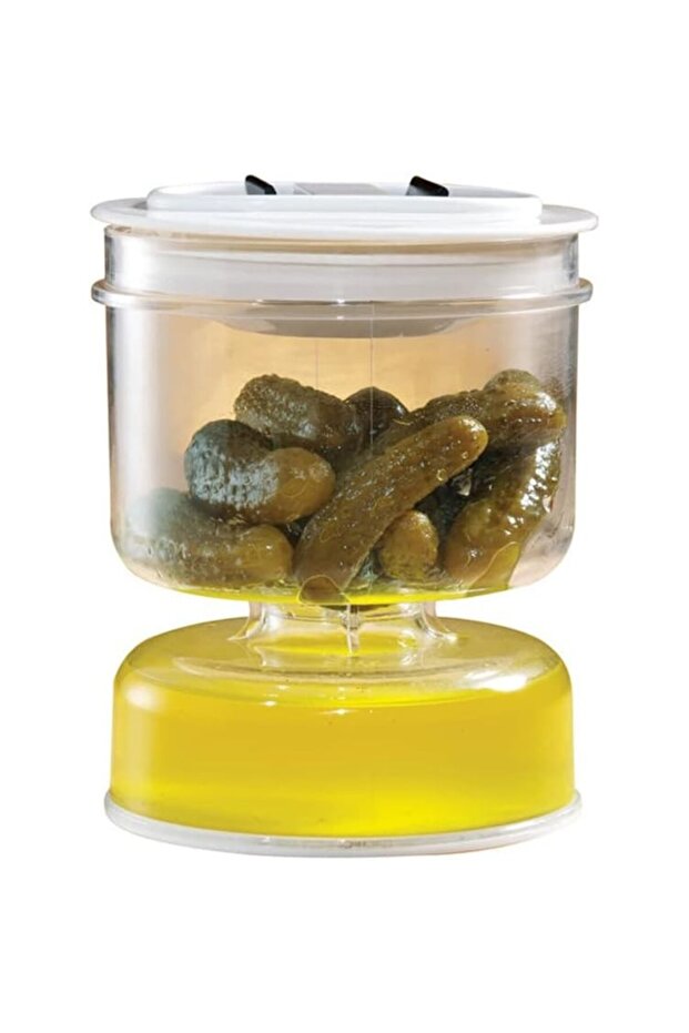 Pickle Jar with Liquid Separator - 5