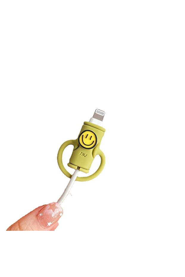 Flippy USB Cable Protector, silicone, model 3, multicolor - 3