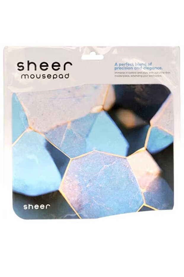 وسادة ماوس شفافة من الألياف الدقيقة/السيليكون - 1