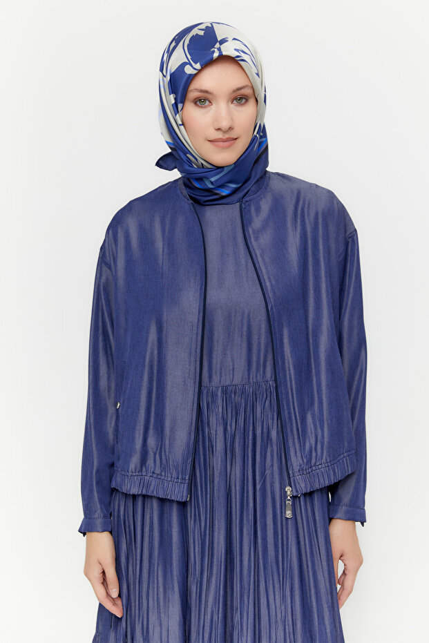 Bomber Ceketli Elbise - 4