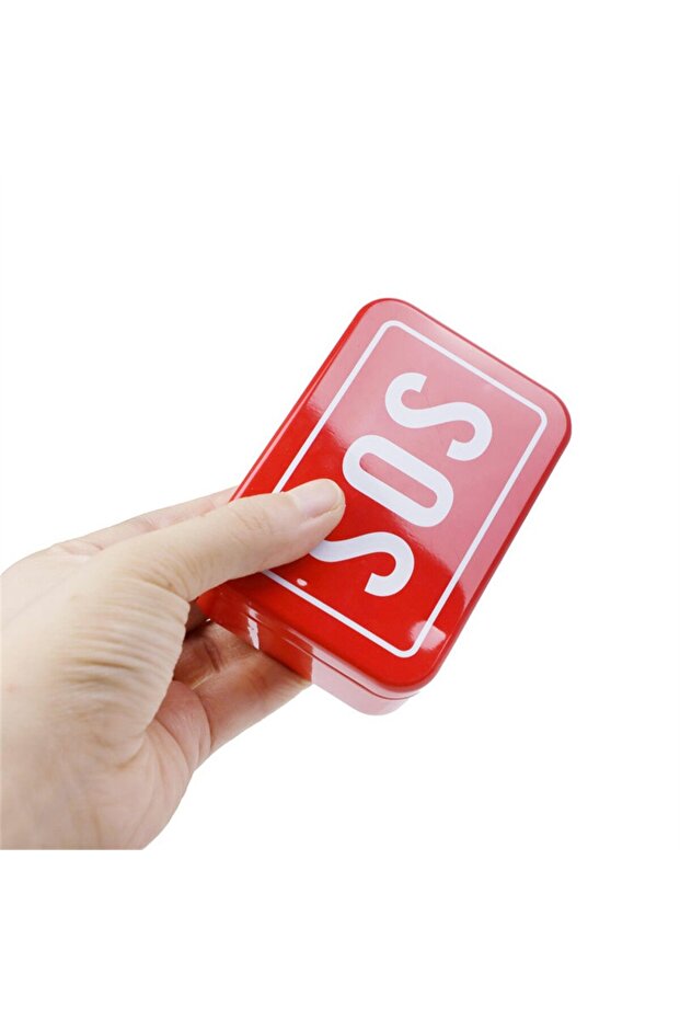 Multifunctional Survival Kit Flippy, Professional Tools, Box Type, Red - 3