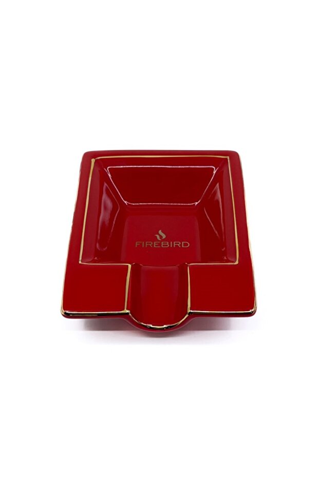 منفضة سجائر فردية - أحمر - 3