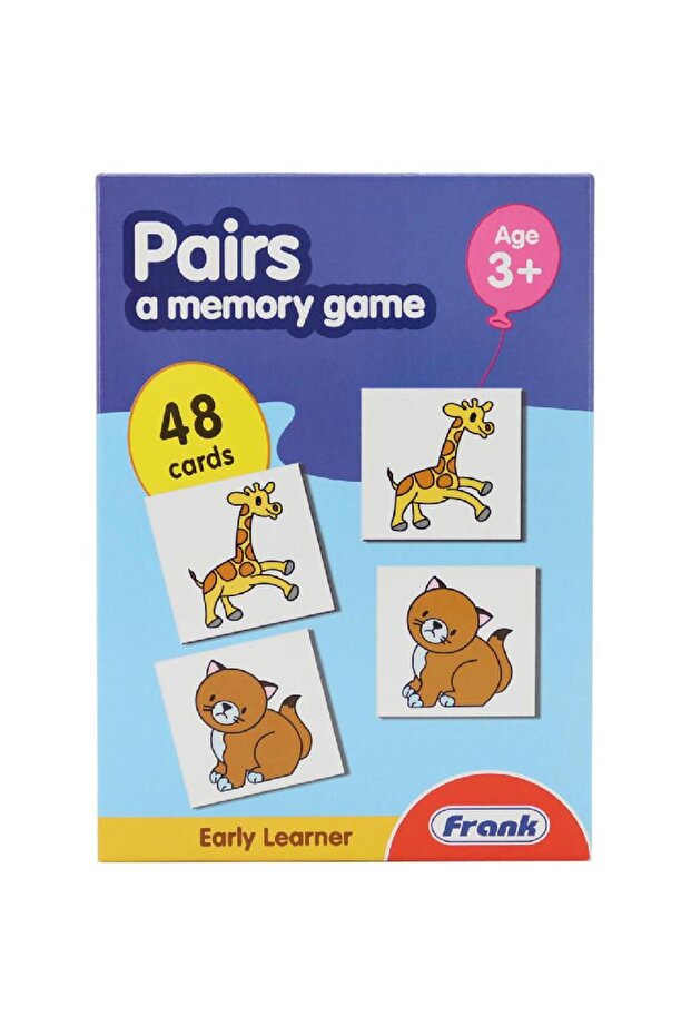 Early Learner Pairs: A Memory Game Educational Activity Set - 1