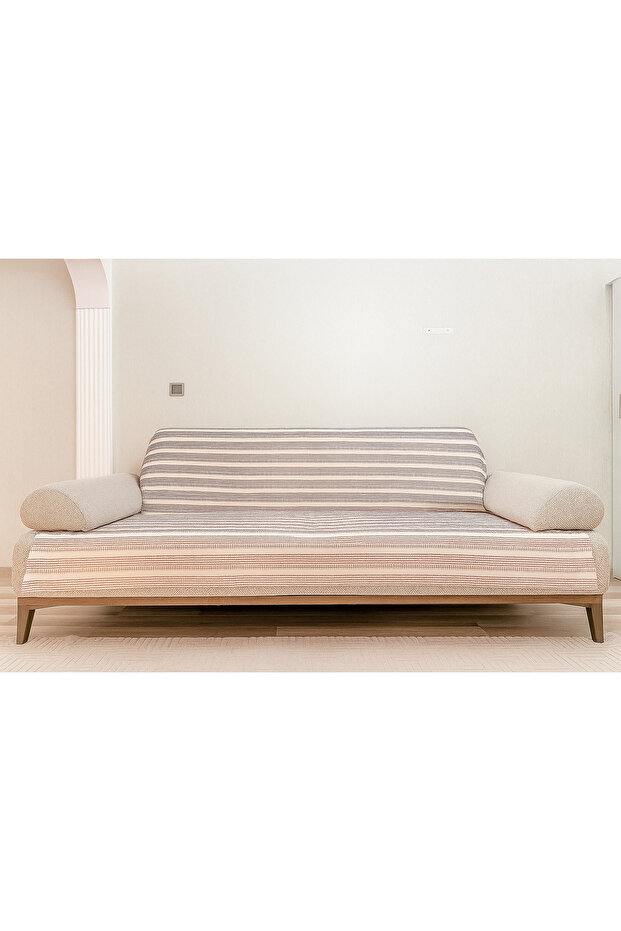 Buldan Linea Patterned Cotton Sofa Cover