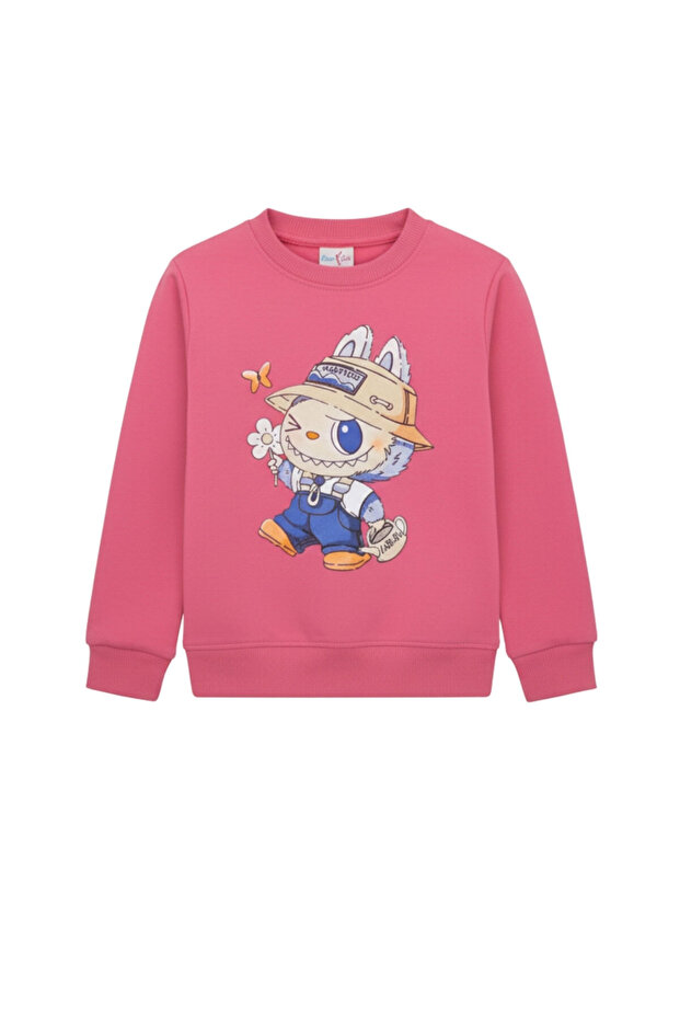 Bluză Fetă Imprimată - 1