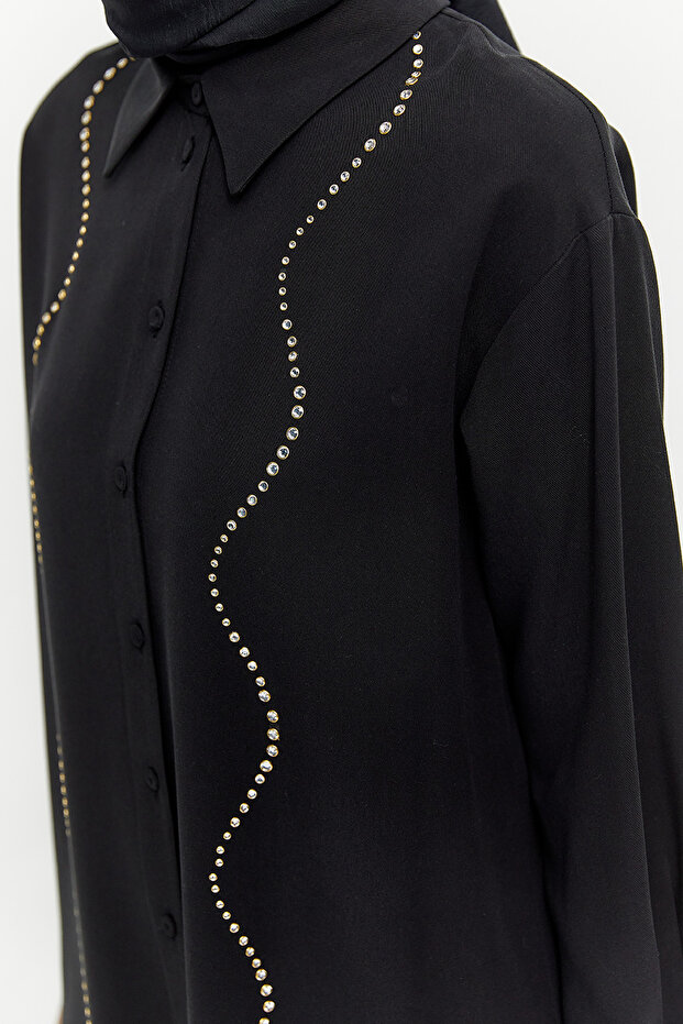 Taş İşlemeli Tunik - 4